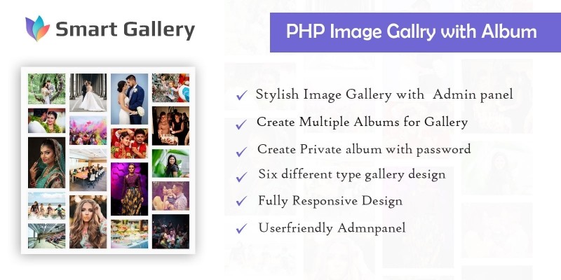 PHP Image Gallery With Album