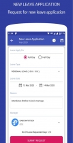 Leave Application - Android Source Code Screenshot 11