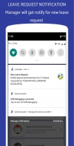 Leave Application - Android Source Code Screenshot 12