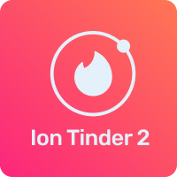 Ion Tinder 2 - Ionic 5 Skeuomorphic Dating UI Them