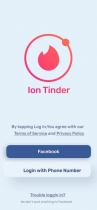 Ion Tinder 2 - Ionic 5 Skeuomorphic Dating UI Them Screenshot 5