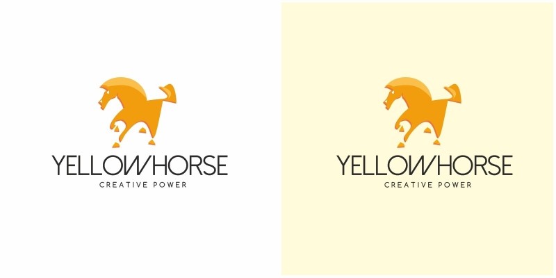 Yellow Horse Logo