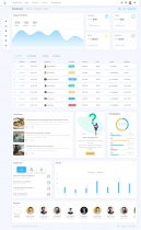 Blixy - Multipurpose Bootstrap 4 Admin Dashboard Screenshot 2
