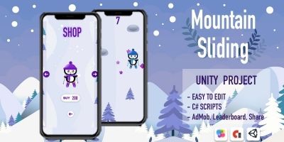 Mountain Sliding - iOS Template