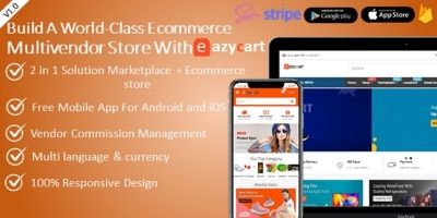 Ecommerce Marketplace With Android And iOS App