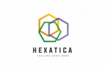 Hexagon Line Logo Screenshot 1
