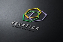 Hexagon Line Logo Screenshot 3
