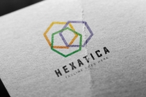 Hexagon Line Logo Screenshot 4