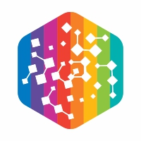 Colorful Hexagon Logo