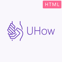 UHow HTML Template