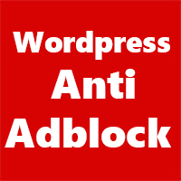 Wordpress Anti Adblock Plugin