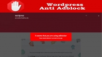 Wordpress Anti Adblock Plugin Screenshot 1