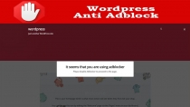 Wordpress Anti Adblock Plugin Screenshot 2