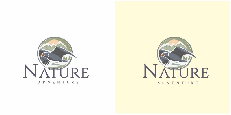 Eagle Nature Logo