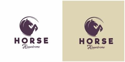 Horse Hippodrome Logo