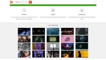 Amosmusic - Youtube Music portal PHP Script Screenshot 7
