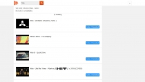 Amosmusic - Youtube Music portal PHP Script Screenshot 9
