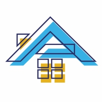 Art Home Letter A Logo