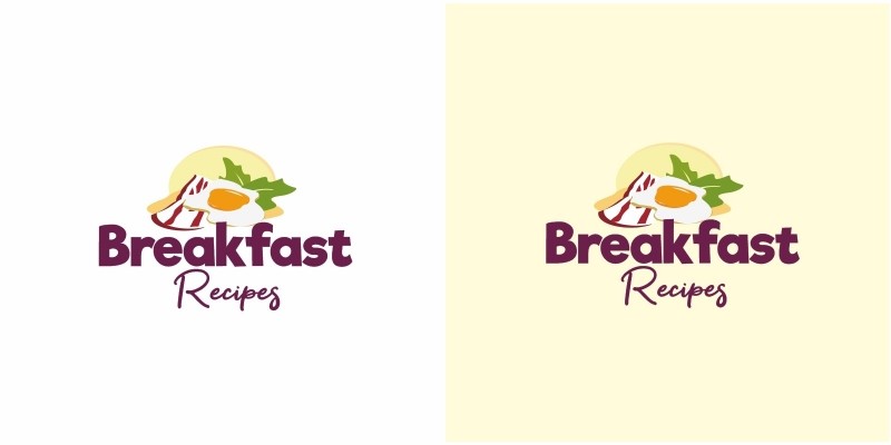 Breakfast Logo by MaraDesign | Codester