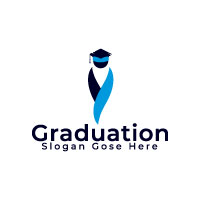 Graduation Cap Logo Design