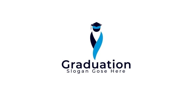 Graduation Cap Logo Design