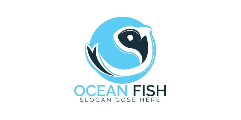 Ocean Fish Logo Design