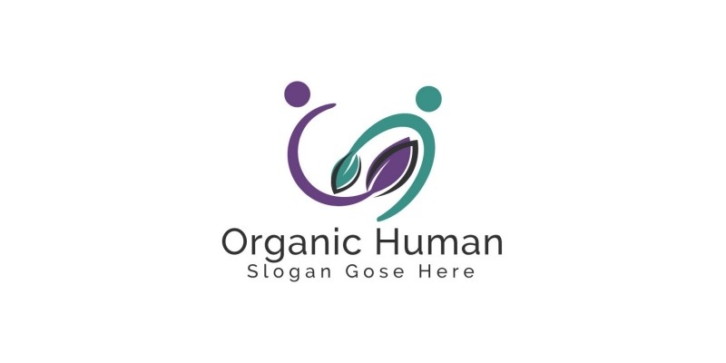 Organic Human Logo Design