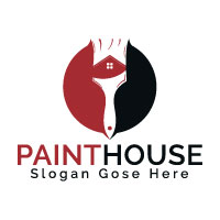 Paint House Logo Design