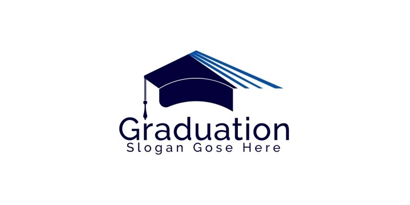 Graduation Cap Logo Design