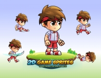 Jovi 2D Game Character Sprites Screenshot 1