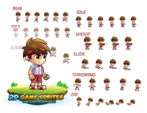 Jovi 2D Game Character Sprites Screenshot 2