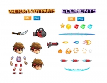 Jovi 2D Game Character Sprites Screenshot 3
