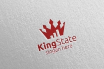 King Marketing Financial Advisor Logo Design  Screenshot 1