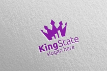 King Marketing Financial Advisor Logo Design  Screenshot 2