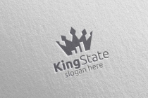 King Marketing Financial Advisor Logo Design  Screenshot 3