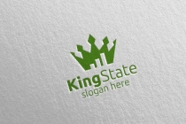 King Marketing Financial Advisor Logo Design  Screenshot 4