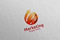 Marketing Financial Advisor Logo Design Screenshot 1