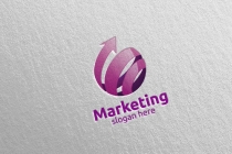 Marketing Financial Advisor Logo Design Screenshot 2