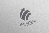 Marketing Financial Advisor Logo Design Screenshot 3