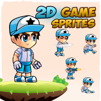 Niel 2D Game Character Sprites