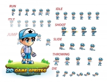 Niel 2D Game Character Sprites Screenshot 2