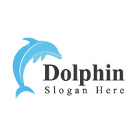 Dolphin Logo Design