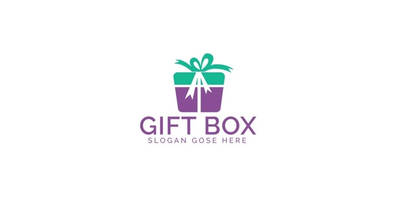 Gift Box Logo Design