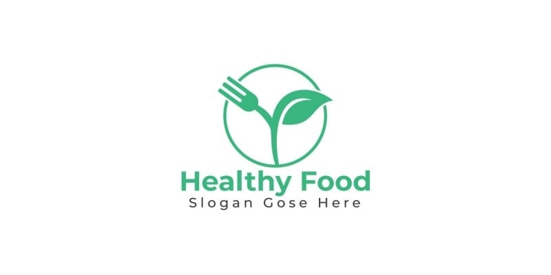 Healthy Food Logo Design