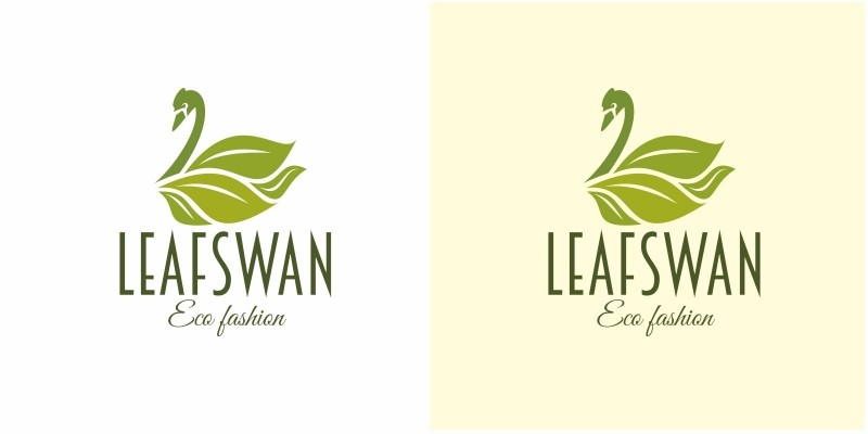 Leaf Swan Logo