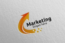 Marketing Financial Advisor Logo Design Screenshot 5