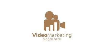 Video Marketing Financial Advisor Logo Design