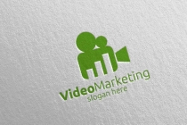 Video Marketing Financial Advisor Logo Design Screenshot 1