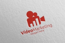 Video Marketing Financial Advisor Logo Design Screenshot 2