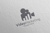 Video Marketing Financial Advisor Logo Design Screenshot 3